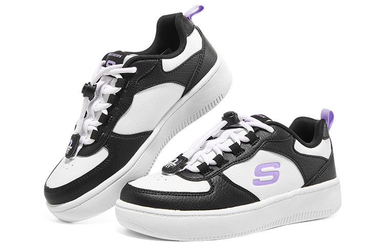 Shop (JR) Skechers Sport Court 92 ''Weiß Schwarz'' 319499L-BKWL