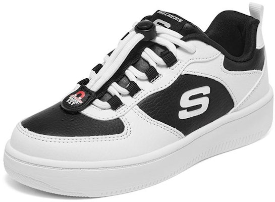 (Youth) Skechers Sport Court 92 'White Black' 405232L-WBK Order (Youth) Skechers Sport Court 92 'White Black' 405232L-WBK