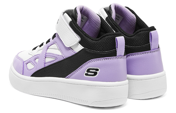 Purchase (Youth) Skechers Sport Court 92 'White Black Purple' 310145L-BKLV
