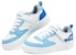 (JR) Skechers Sport Court 92 'Putih Biru' Sneakers 406136L-WBL