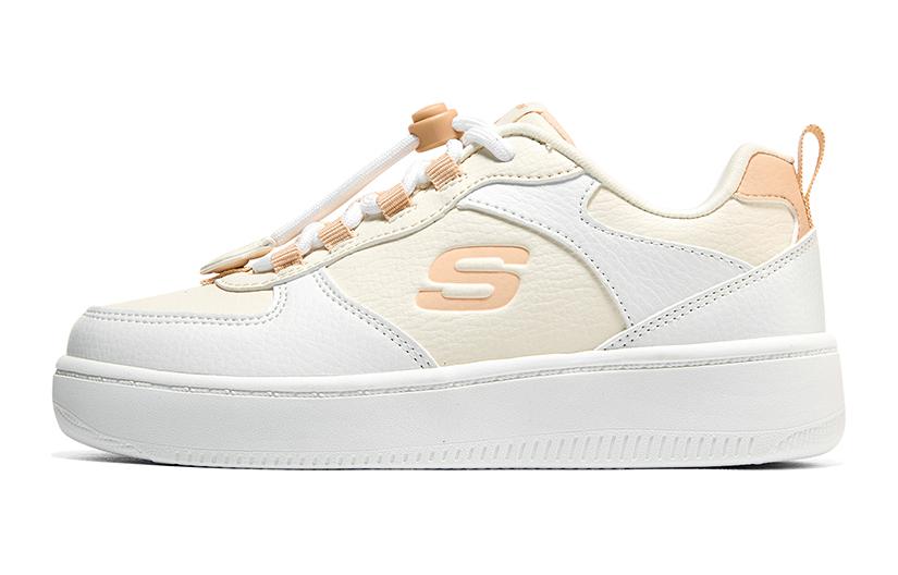 (Youth) Skechers Sport Court 92 'White Yellow' 319499L-OFWT