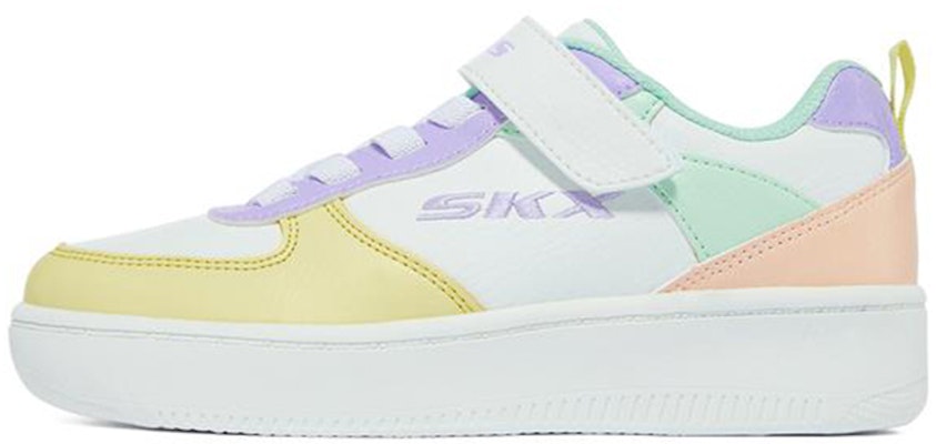 (Youth) Skechers Sport Court 92 'White Multi' 310156L-WMLT Buy (Youth) Skechers Sport Court 92 'White Multi' 310156L-WMLT