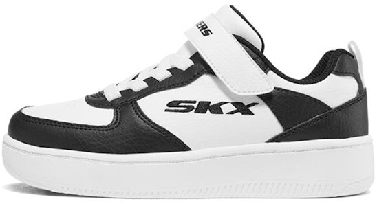 (JR) Skechers Sport Court 92 'Blanco Negro' 405697LC-WBK Buy (JR) Skechers Sport Court 92 'Blanco Negro' 405697LC-WBK