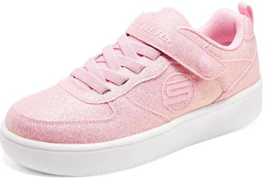 Order 大童 Skechers 減震耐磨 低筒 兒童板鞋 粉色