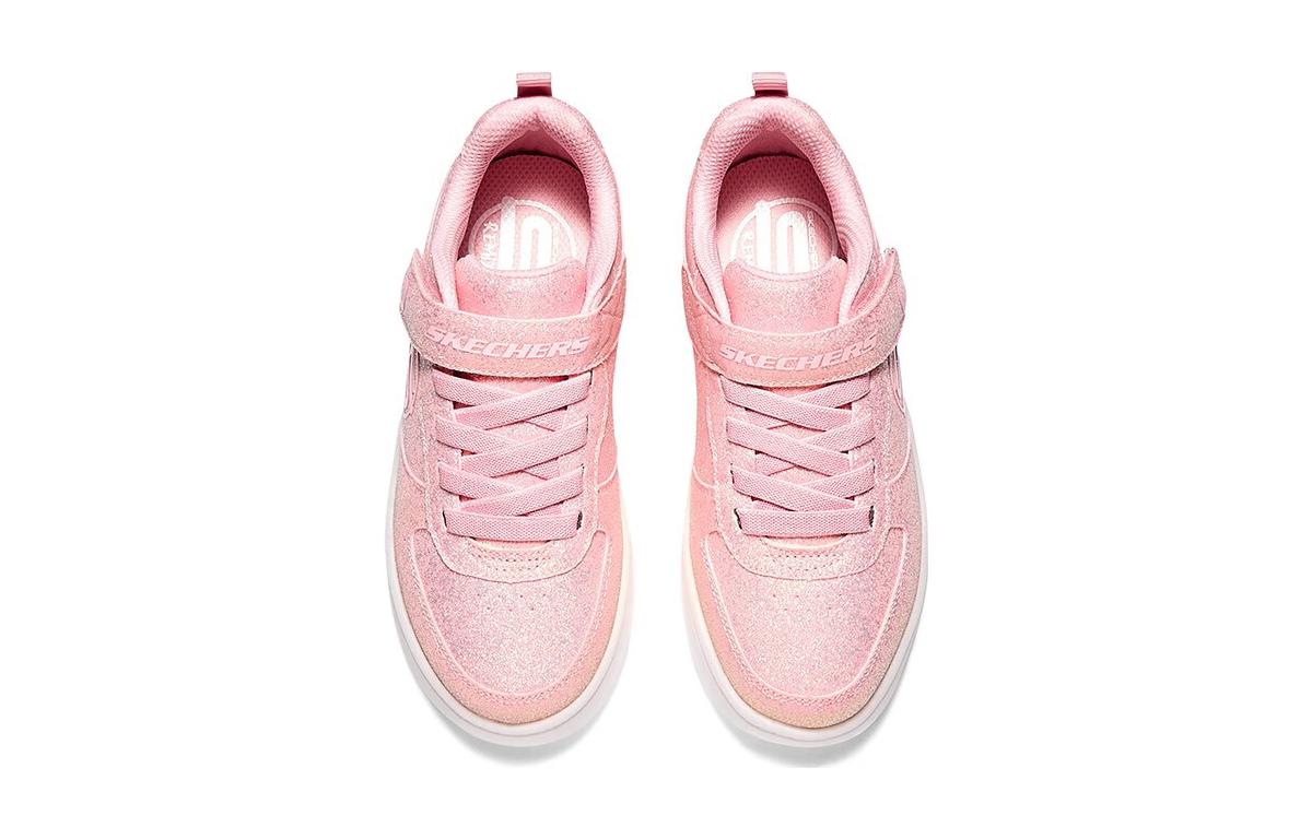 Lookbook (JR) Baskets Skechers Sport Court ''Rose Blanc'' 310102L-LTPK