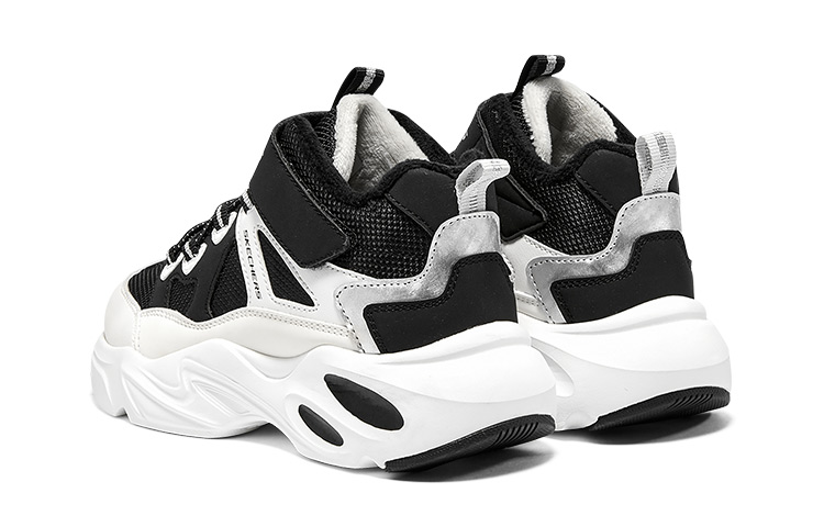 Shop (JR) Skechers Sport DLites Schoenen ''Wit Zwart'' 303902L-BKW