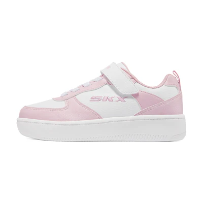 (Youth) Skechers Sport Low Junior 'White Pink'