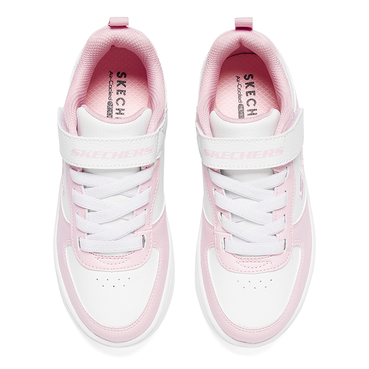 (Youth) Skechers Sport Low Junior 'White Pink' 圖 4