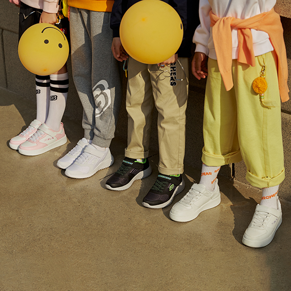 (Youth) Skechers Sport Low Junior 'White Pink' 圖 8