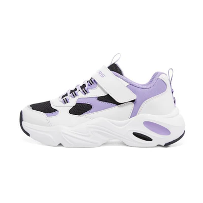 (Youth) Skechers Sport Shoes 'White Black Purple'