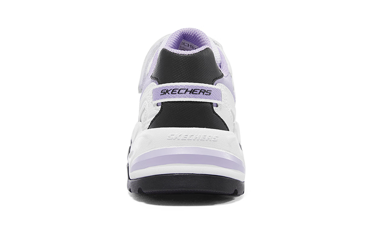 Purchase (JR) Kasut Sukan Skechers 'Putih Hitam Ungu' 302573L-WLV