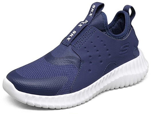 (Youth) Skechers Sport Slip-On 'Navy' 403606L-NVY Lookbook (Youth) Skechers Sport Slip-On 'Navy' 403606L-NVY