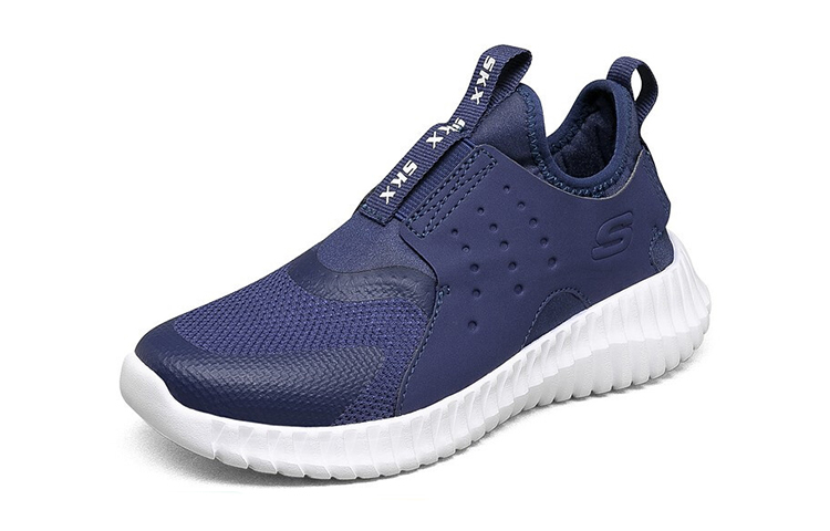 Lookbook (Youth) Skechers Sport Slip-On 'Navy' 403606L-NVY