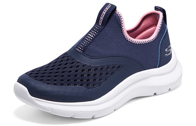 Lookbook (JR) Skechers Sepatu Olahraga 'Navy' 303908L-NVPK