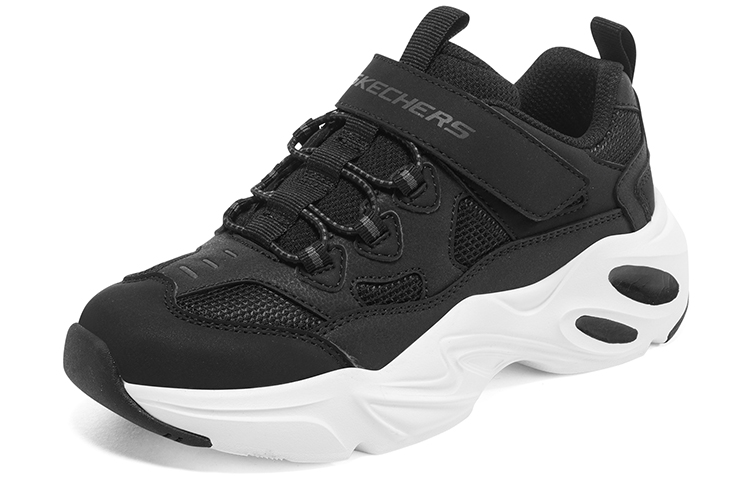 Lookbook (JR) Chaussures de sport Skechers ''Noir Blanc'' 405203L-BLK