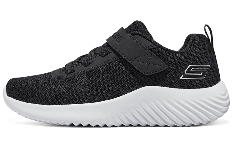 (Youth) Skechers Squad Air Trainers 'Black White' 403744L-BLK
