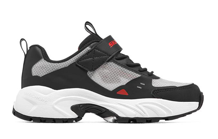 (Youth) Skechers Stamina 'Black Grey Red' 圖 2