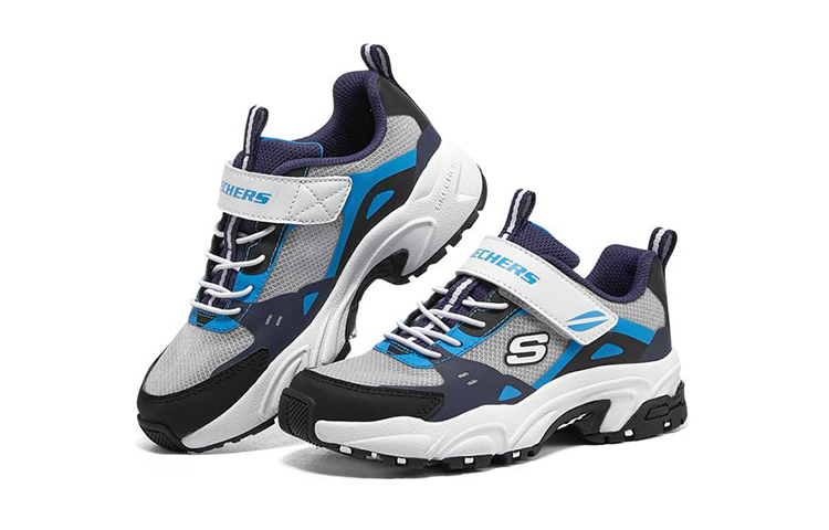 (Youth) Skechers Stamina 'Blue White Black' 圖 3