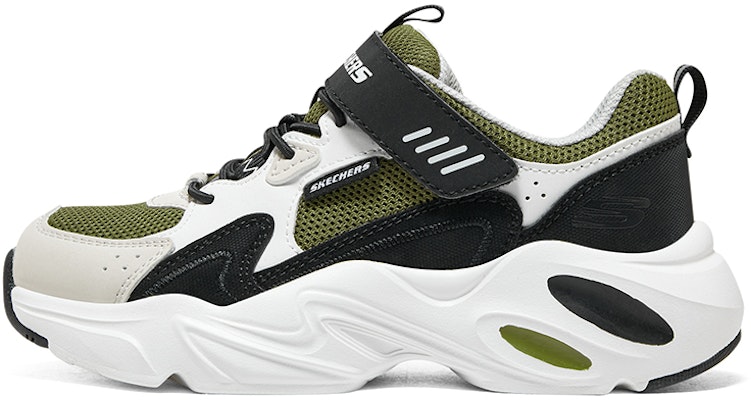 (Youth) Skechers Stamina Airy 'Black Olive Green' 405265L-BKOL Buy (Youth) Skechers Stamina Airy 'Black Olive Green' 405265L-BKOL