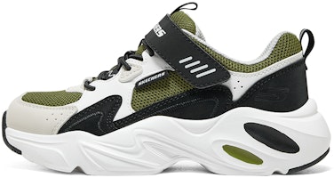 (Youth) Skechers Stamina Airy 'Black Olive Green' 405265L-BKOL (Youth) Skechers Stamina Airy 'Black Olive Green' 405265L-BKOL