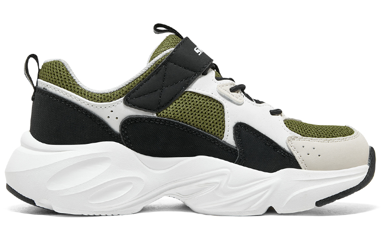 Order (JR) Skechers Stamina Airy 'Hitam Hijau Zaitun' 405265L-BKOL