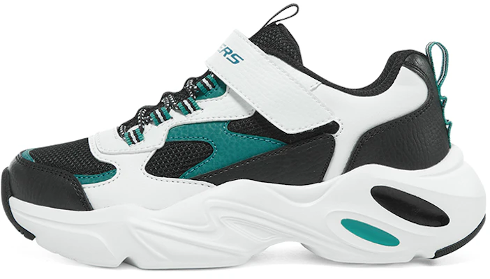 (JR) Skechers Stamina Airy 'Putih Hitam Hijau' 405204L-WBTQ Buy (JR) Skechers Stamina Airy 'Putih Hitam Hijau' 405204L-WBTQ
