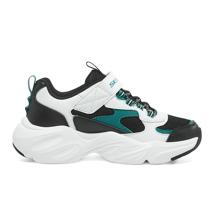 Order (JR) Skechers Stamina Airy 'Putih Hitam Hijau' 405204L-WBTQ