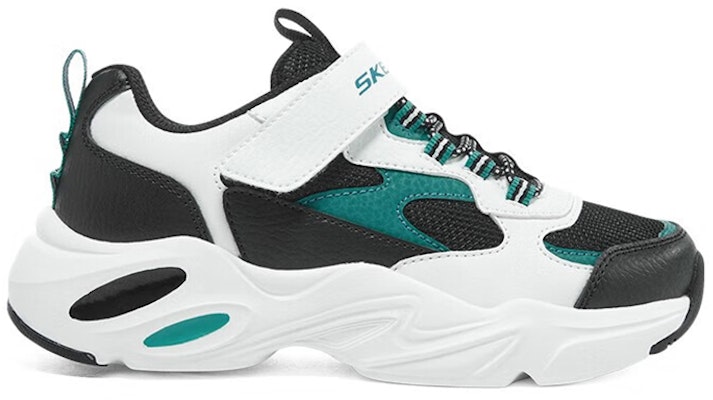 (JR) 스케쳐스 스태미나 에어리 '화이트 블랙 그린' (Skechers Stamina Airy '화이트 블랙 그린') 405204L-WBTQ Order (JR) 스케쳐스 스태미나 에어리 '화이트 블랙 그린' (Skechers Stamina Airy '화이트 블랙 그린') 405204L-WBTQ