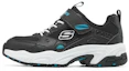 Buy (Youth) Skechers Stamina Low 'Black Blue' 403759L-BLK
