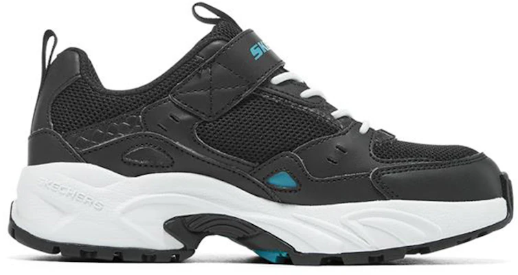 (Youth) Skechers Stamina Low 'Black Blue' 403759L-BLK Order (Youth) Skechers Stamina Low 'Black Blue' 403759L-BLK