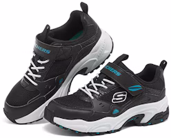 Lookbook (JR) 斯凯奇 Stamina Low '黑蓝' 403759L-BLK