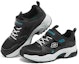 Lookbook (Youth) Skechers Stamina Low 'Black Blue' 403759L-BLK