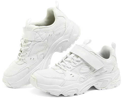 (Youth) Skechers Stamina Low 'White' 403759L-W Lookbook (Youth) Skechers Stamina Low 'White' 403759L-W