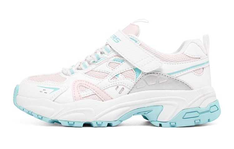 (Youth) Skechers Stamina 'White Pink'