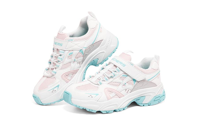 (Youth) Skechers Stamina 'White Pink' 圖 3