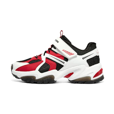 (Youth) Skechers Stamina V2 'White Black Red'