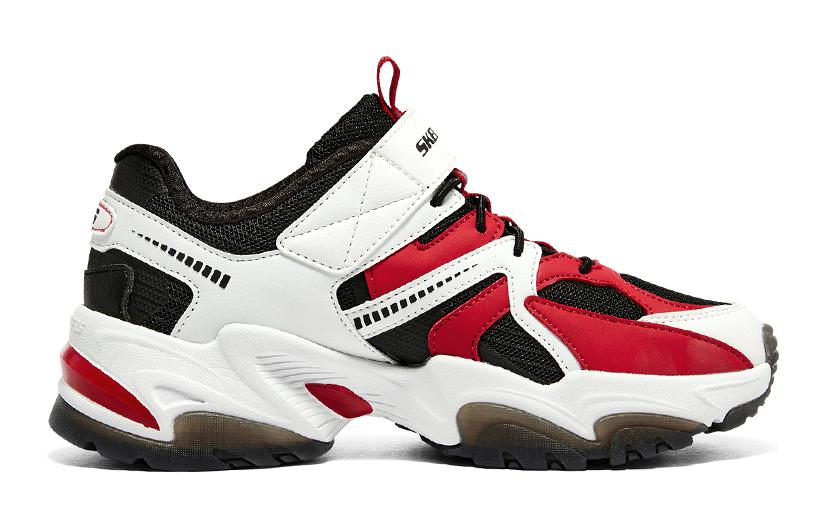 (Youth) Skechers Stamina V2 'White Black Red' 圖 2