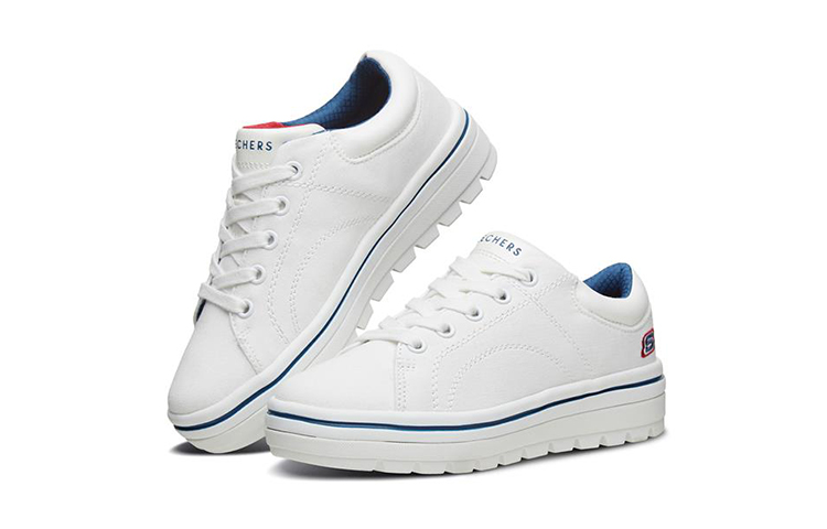 Lookbook (Youth) Skechers Street Cleats 2 'White' 84706L-WHT