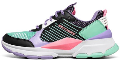 (JR) Skechers街头态度‘黑色多彩’ 302229L-BKMT Buy (JR) Skechers街头态度‘黑色多彩’ 302229L-BKMT