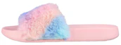 Buy (JR) Skechers Sunny Slides 'Langkah Fuzzy Pastel' 302991L-PKMT