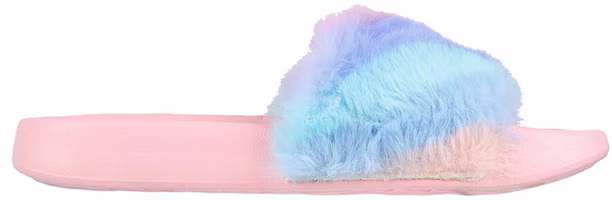 Order (JR) Skechers Sunny Slides 'Langkah Fuzzy Pastel' 302991L-PKMT