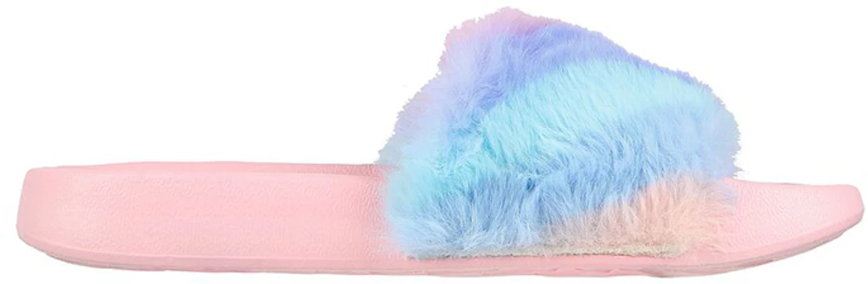 (JR) Skechers Sunny Slides 'Langkah Fuzzy Pastel' 302991L-PKMT Order (JR) Skechers Sunny Slides 'Langkah Fuzzy Pastel' 302991L-PKMT
