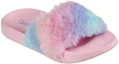 Lookbook (JR) Skechers Sunny Slides 'Langkah Fuzzy Pastel' 302991L-PKMT