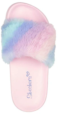 (JR) Skechers Sunny Slides 'Langkah Fuzzy Pastel' 302991L-PKMT Shop (JR) Skechers Sunny Slides 'Langkah Fuzzy Pastel' 302991L-PKMT