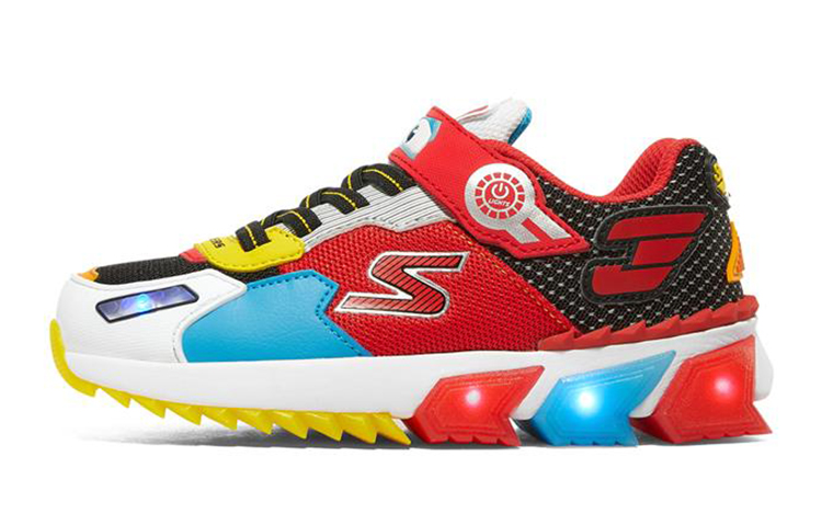 (Youth) Skechers Super Wings Low 'Black Multicolor'