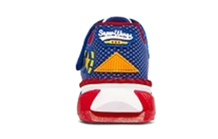 (Youth) Skechers Super Wings Velcro 'Blue Multicolor' 圖 4