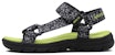 (Youth) Skechers Supreme 'Black Grey Green' 92218L-BKGY