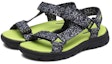 Lookbook (Youth) Skechers Supreme 'Black Grey Green' 92218L-BKGY