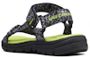 Shop (Youth) Skechers Supreme 'Black Grey Green' 92218L-BKGY