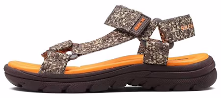 (Youth) Skechers Supreme 'Grey Orange' 92218L-BRTN (Youth) Skechers Supreme 'Grey Orange' 92218L-BRTN